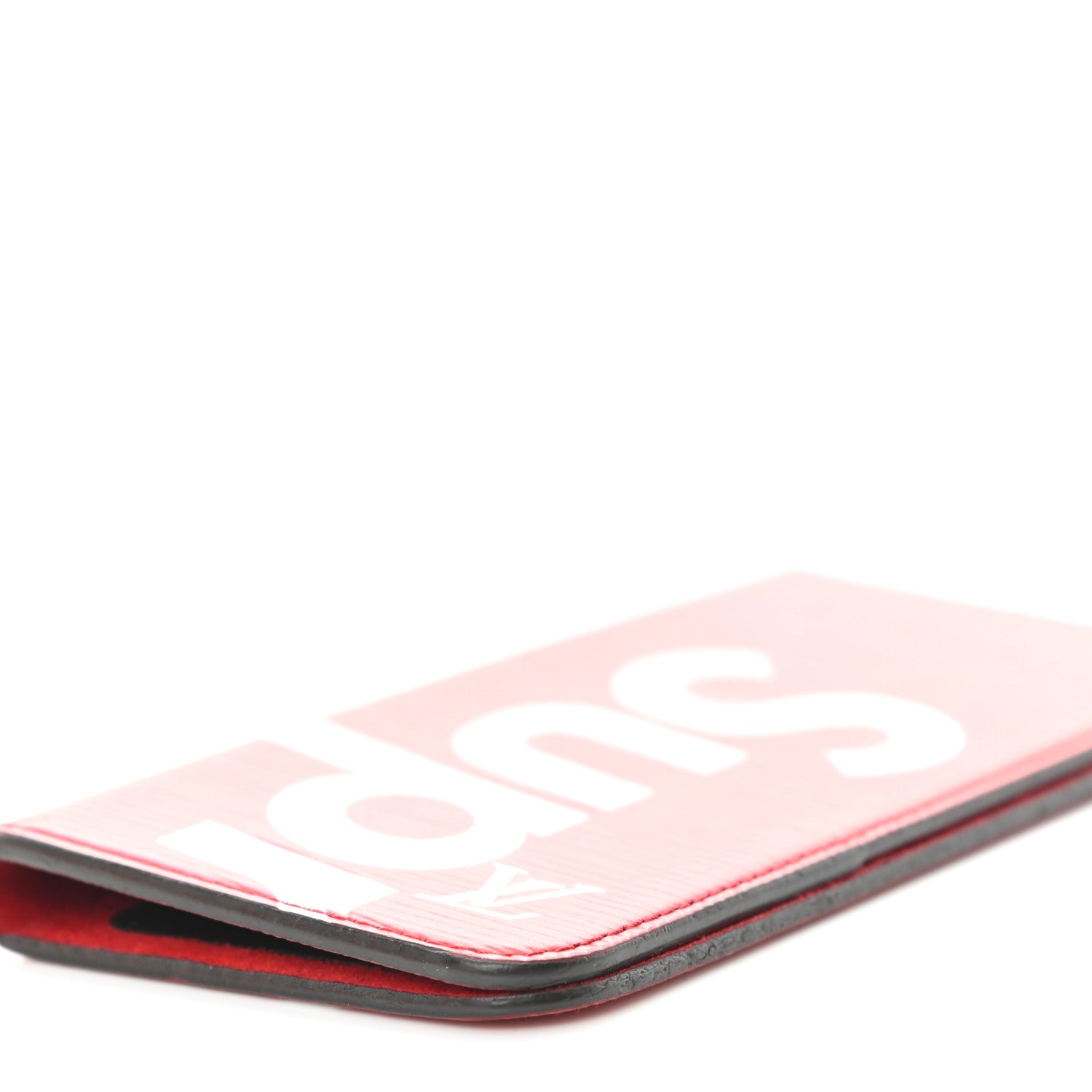 Louis Vuitton X SUPREME Epi iPhone 7 Plus Folio Case Red 8 of 8