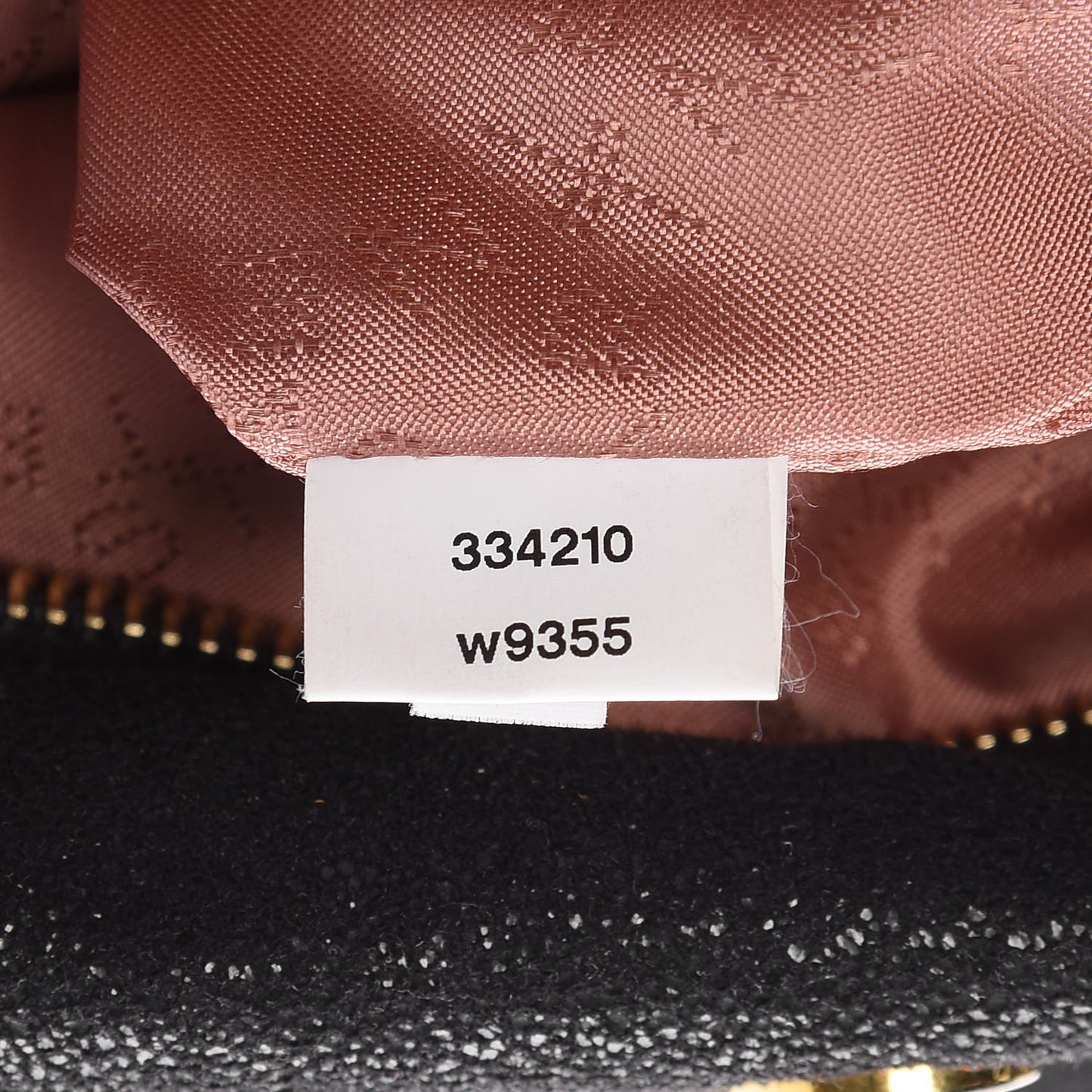 Shaggy Deer Small Falabella Tote Black