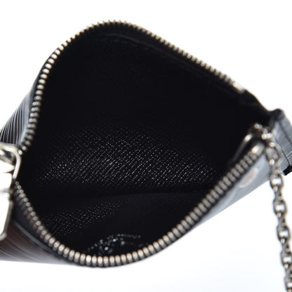 Louis Vuitton Epi Key Pouch Black 5 of 8