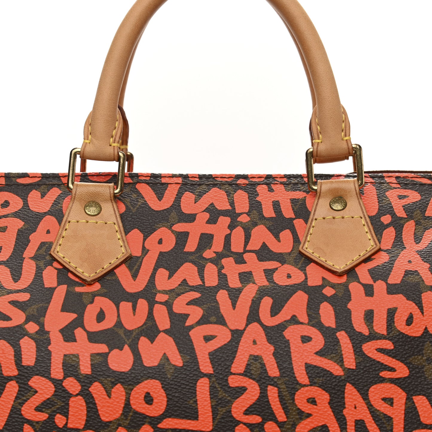 Monogram Graffiti Speedy 30 Orange