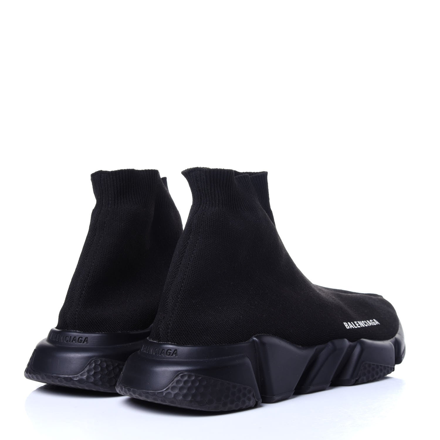 Balenciaga Neoprene Knit Mens Speed Sneakers 43 Black 4 of 11