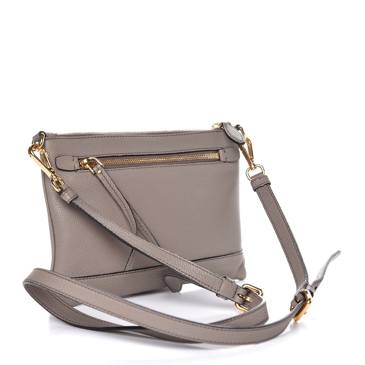 Vitello Phenix Crossbody Bag Argilla
