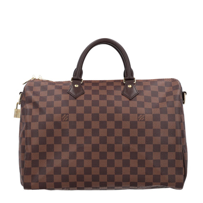 Louis Vuitton Damier Ebene Speedy Bandouliere 35 1 of 9