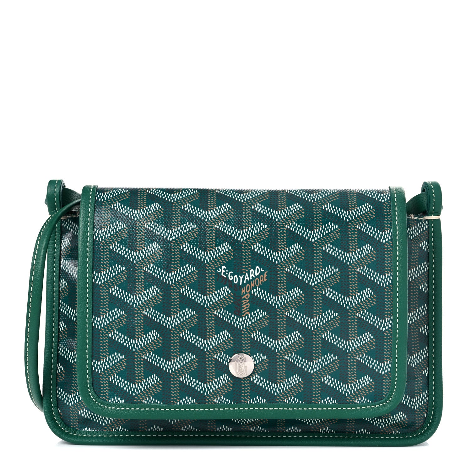 Goyard Goyardine Plumet Wallet Clutch Green 1 of 8