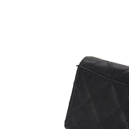 Chanel Caviar Quilted 6 Key Holder Black 9 of 12