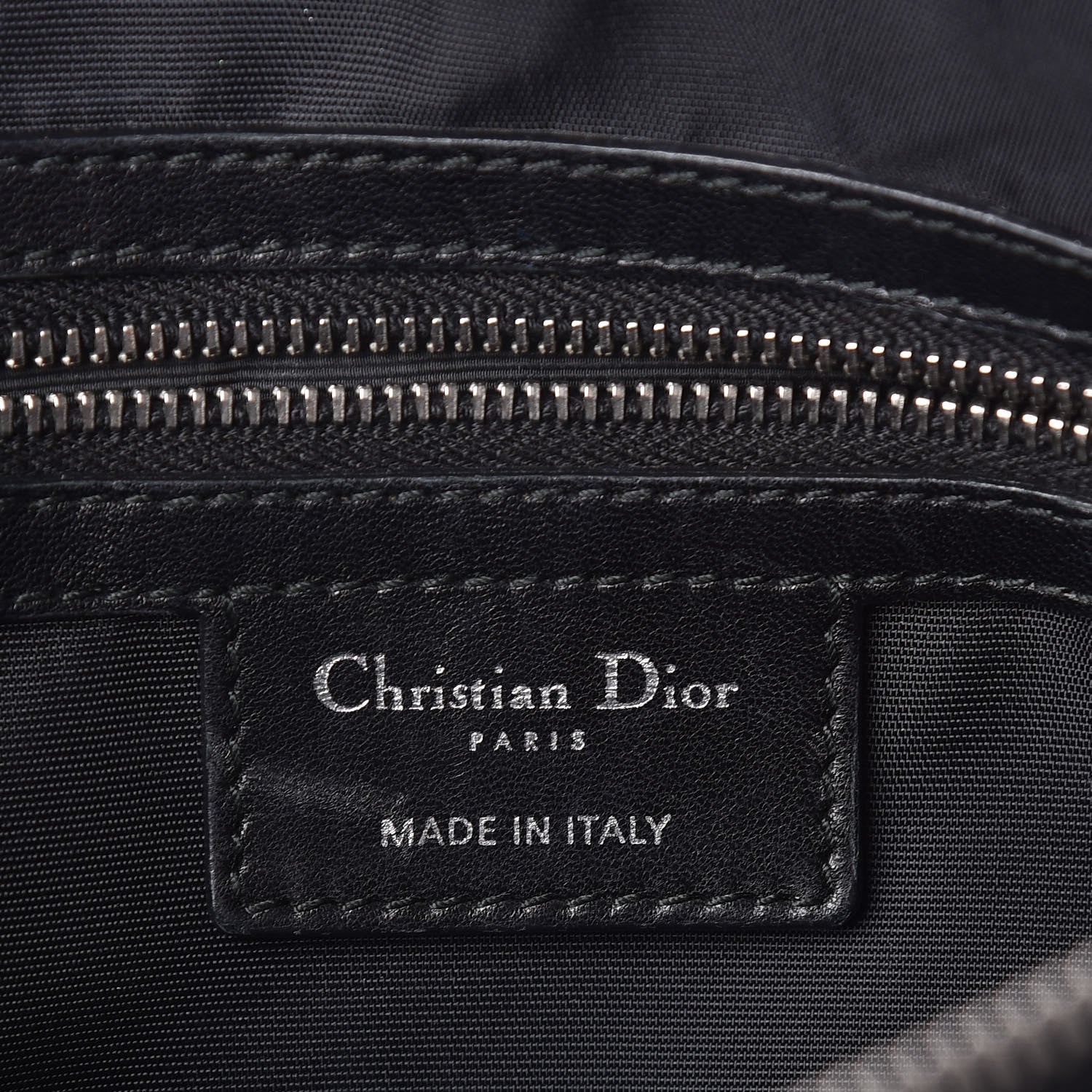 Christian Dior Lambskin Cannage Medium Granville Tote Black 8 of 12