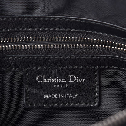 Christian Dior Lambskin Cannage Medium Granville Tote Black 8 of 12