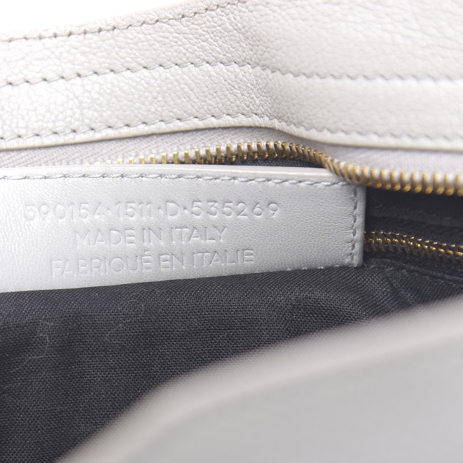 Balenciaga Chevre Gold Metallic Edge Hardware City Gris Glace 7 of 11