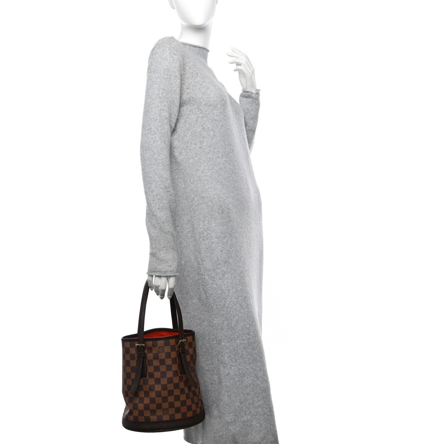Louis Vuitton Damier Ebene Marais Bucket 23 2 of 11