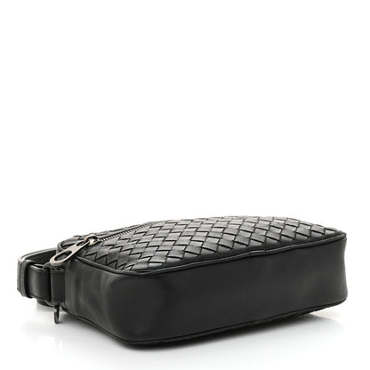 Bottega Veneta Nappa Intrecciato Crossbody Messenger Ebano 3 of 13