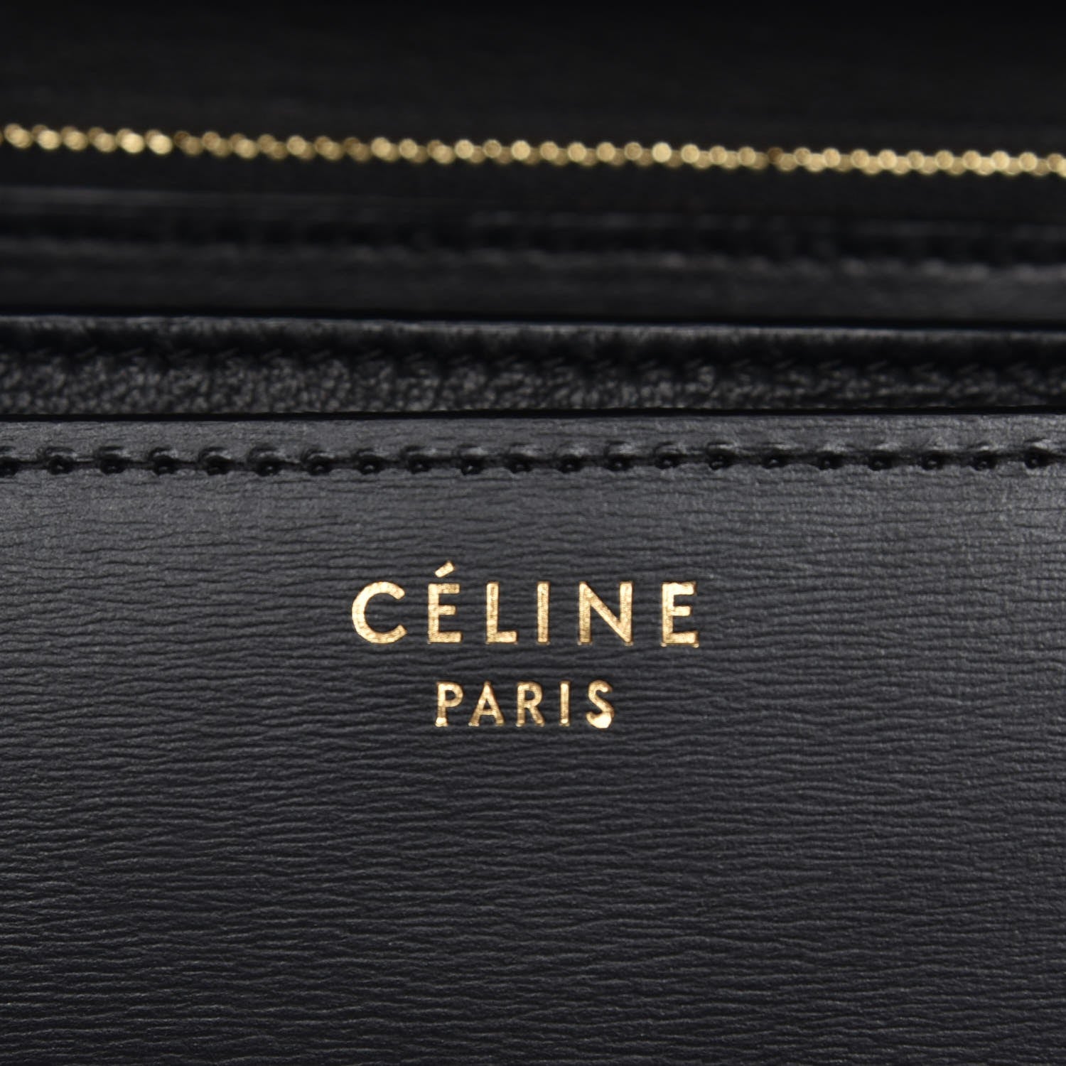 Celine Box Calfskin Medium Classic Box Flap Bag Black 6 of 7