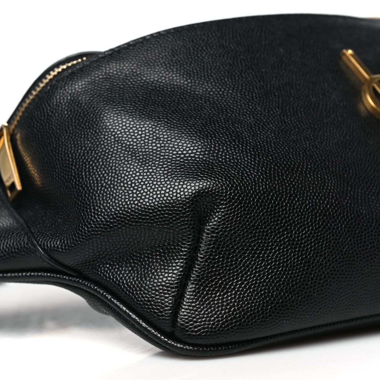 Grain De Poudre Monogram Belt Bag Black