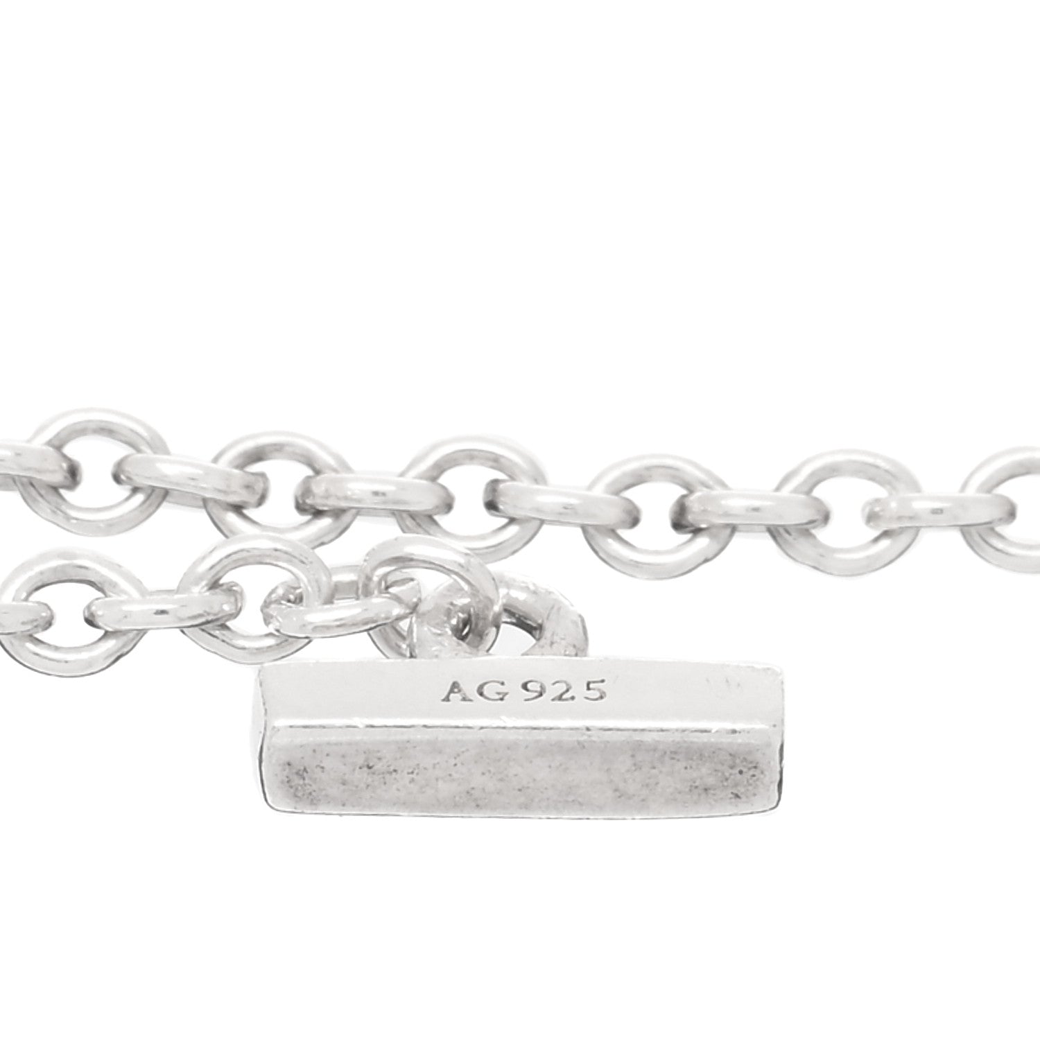 Tiffany Sterling Silver T Smile Bracelet 3 of 3