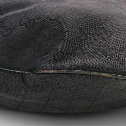 Gucci Monogram Web GG Reins Hobo Black 10 of 13