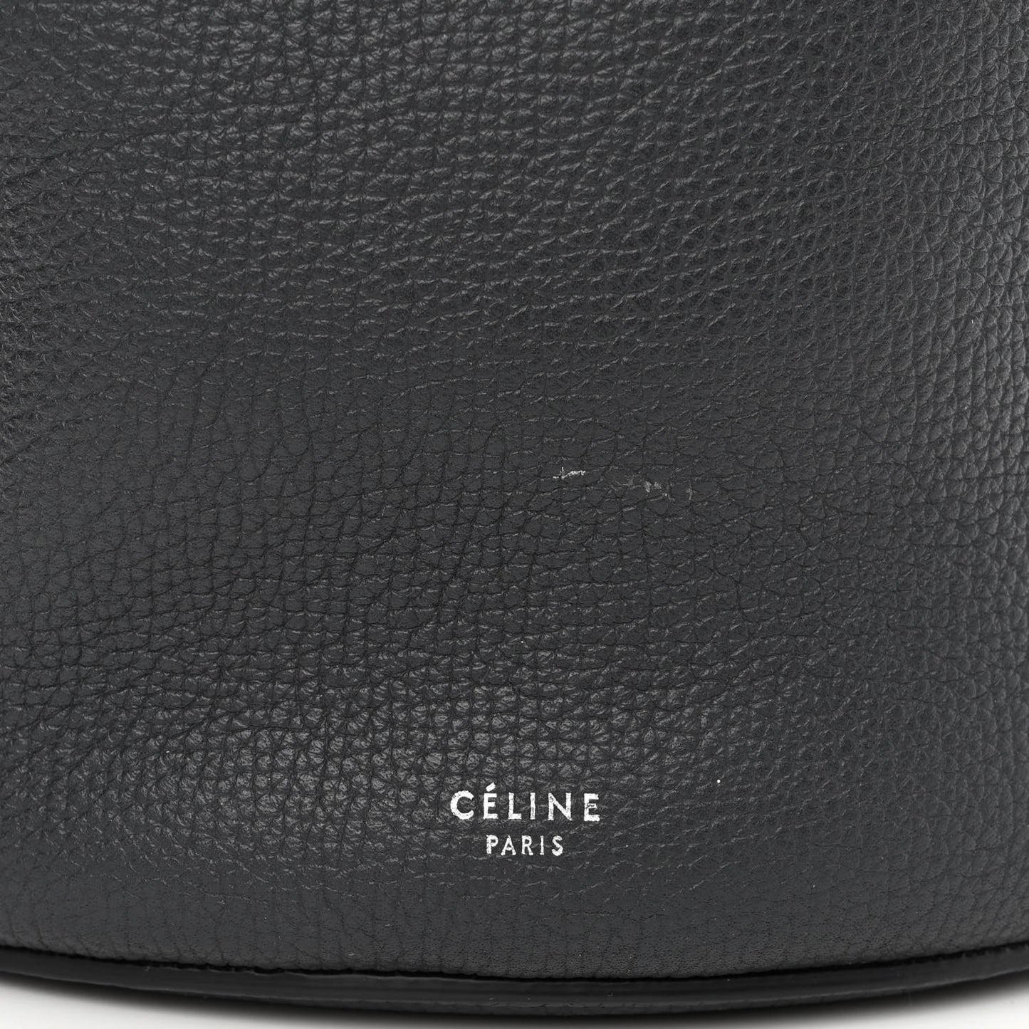 Supple Grained Calfskin Big Bag Bucket