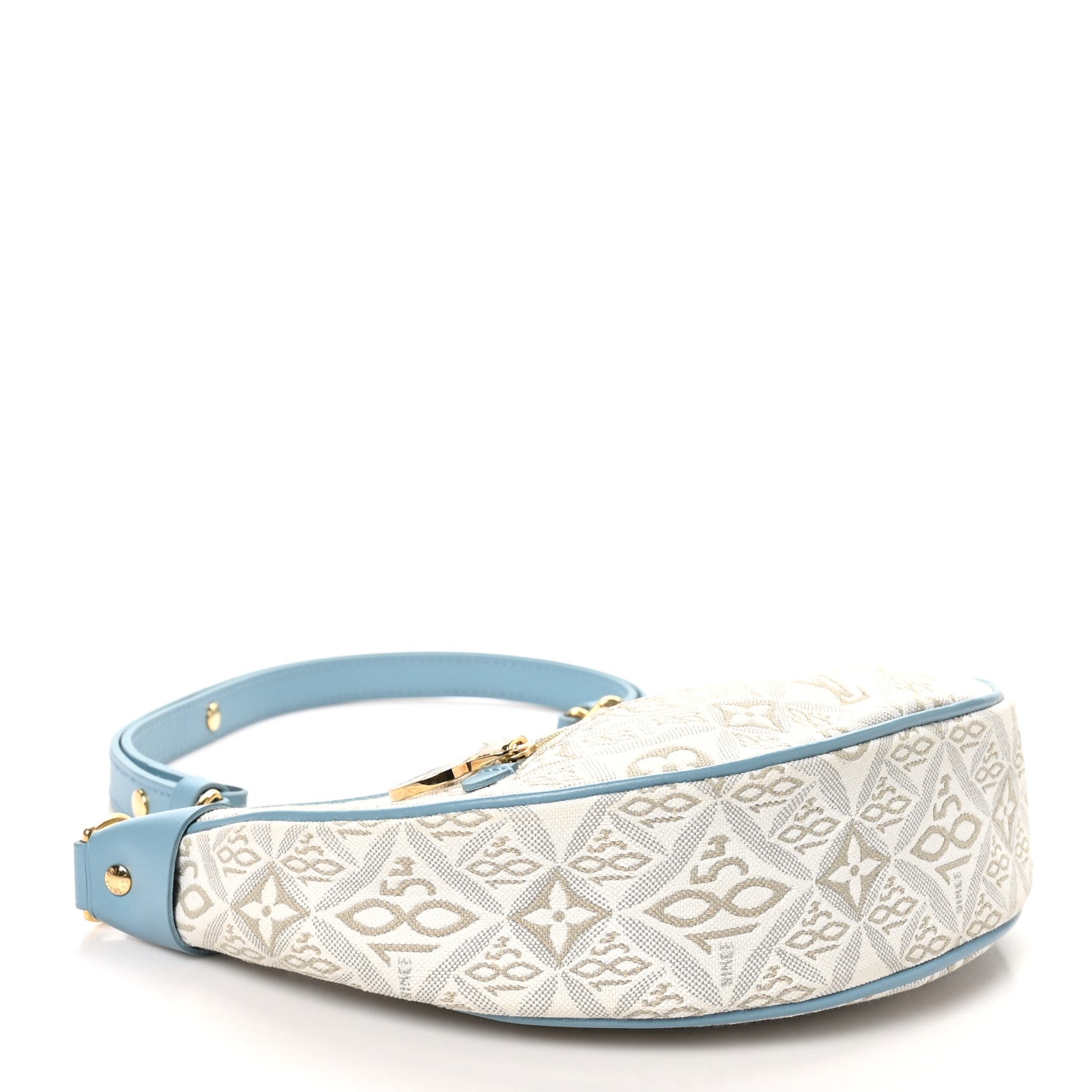Louis Vuitton Jacquard Since 1854 Loop White Blue 4 of 9