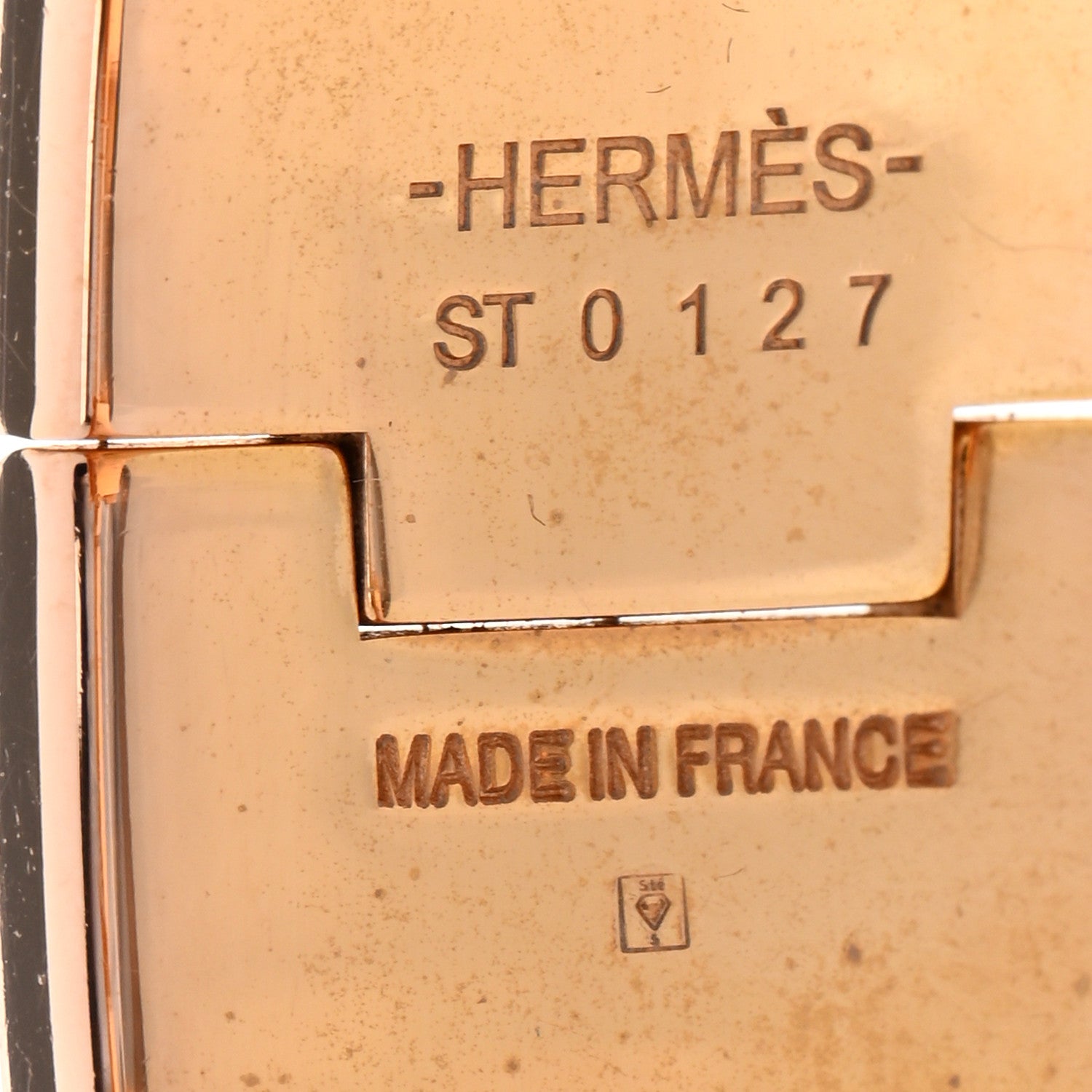 Hermes Enamel Wide Clic Clac H Bracelet PM Black 4 of 6