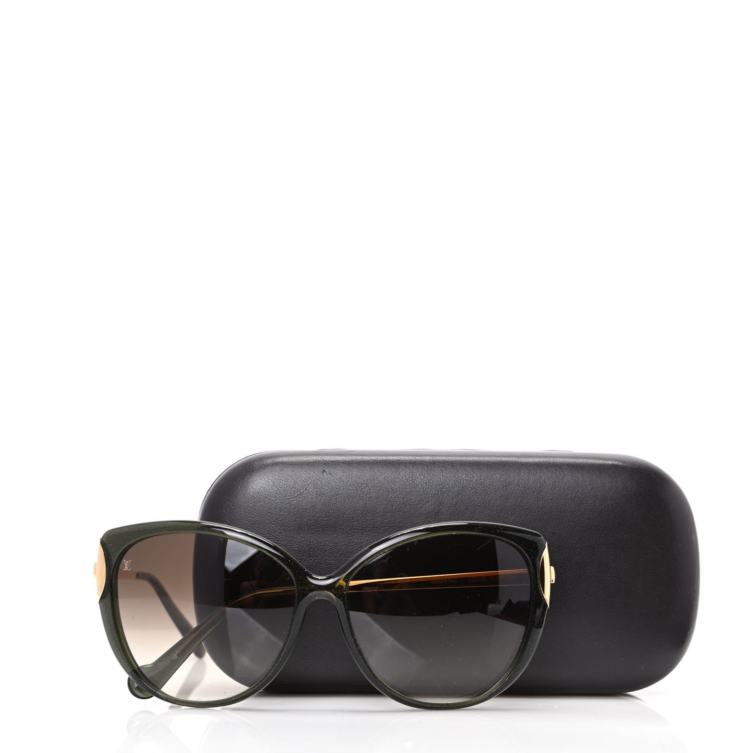 Louis Vuitton Garance Sunglasses Z0753W Green Glitter 8 of 8
