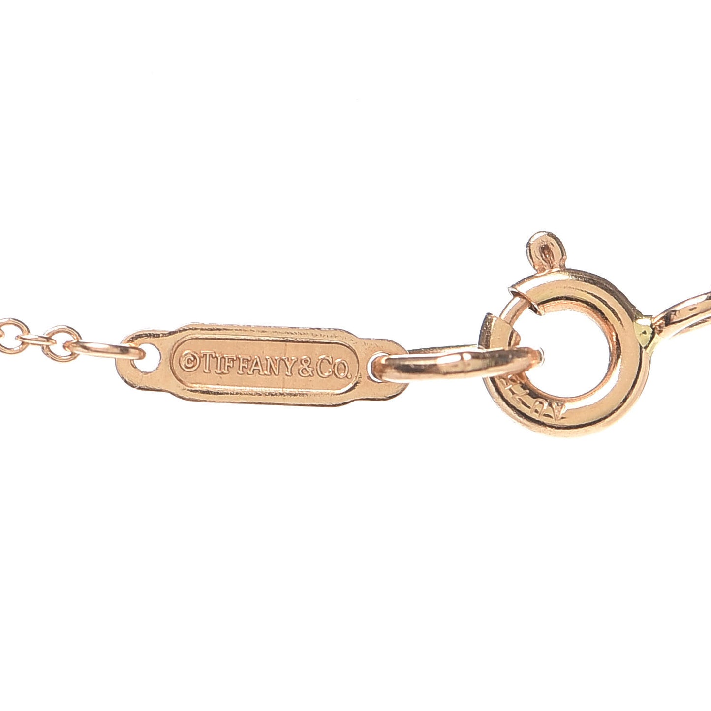 18K Rose Gold Atlas Open Pendant Necklace