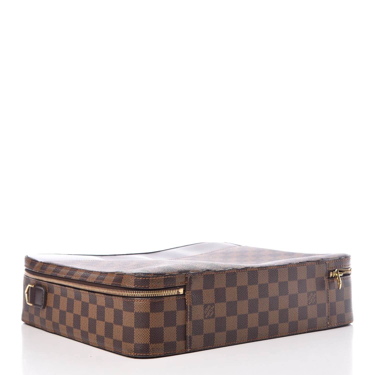 Louis Vuitton Damier Ebene Porte Ordinateur Sabana Computer Case 4 of 10