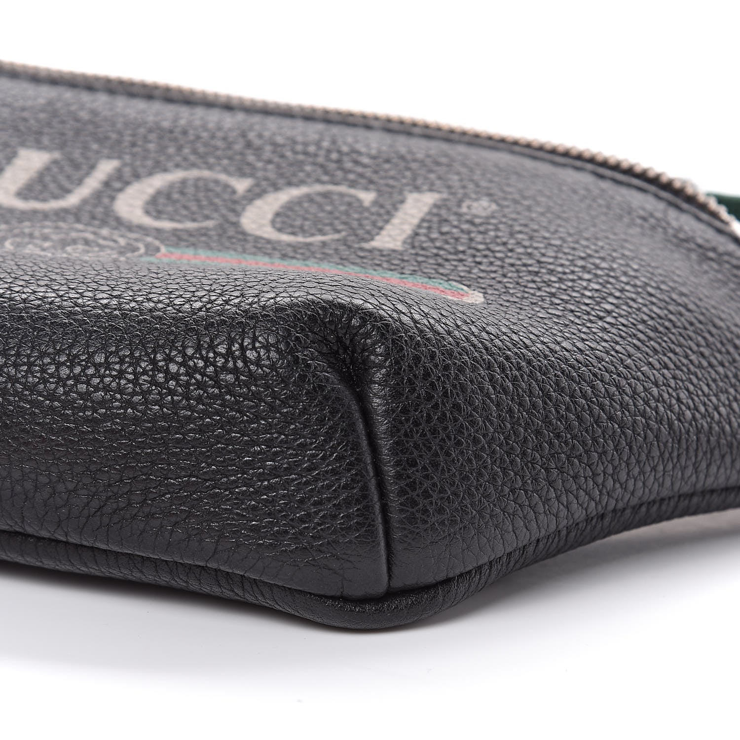 Gucci Grained Calfskin Small Logo Belt Bag Black 9 of 10