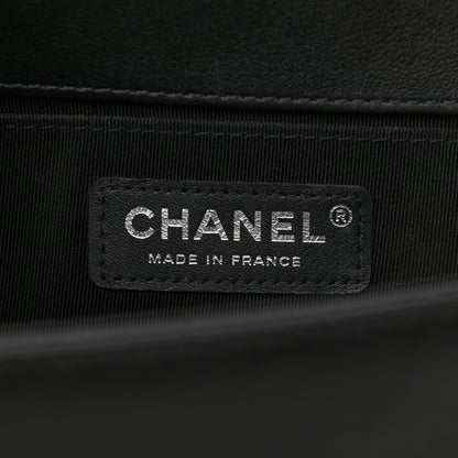 Chanel Calfskin Quilted Medium Boy Flap Black 6 of 11