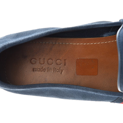 Gucci Suede Web Mens Kanye Driver Loafers 8 Loess 13 of 14