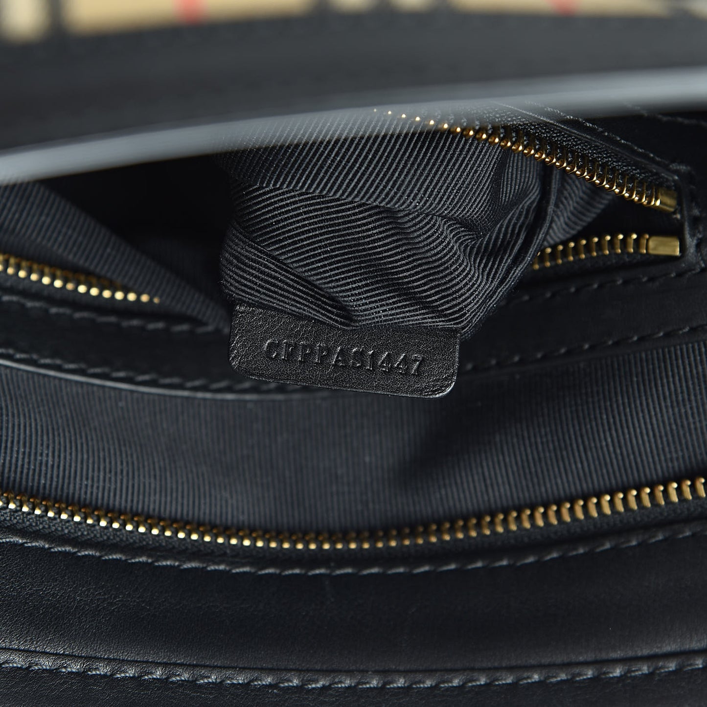 Calfskin Medium 1983 Knight Check Link Tote Brown