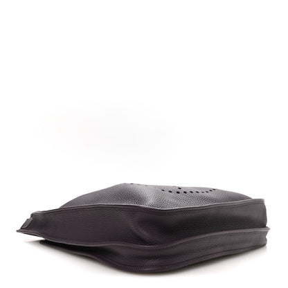 Hermes Taurillon Clemence Evelyne III TGM Prune 4 of 10