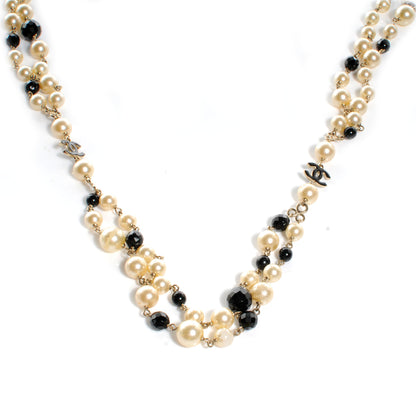 Chanel Pearl CC Beaded Long Necklace 1 of 6
