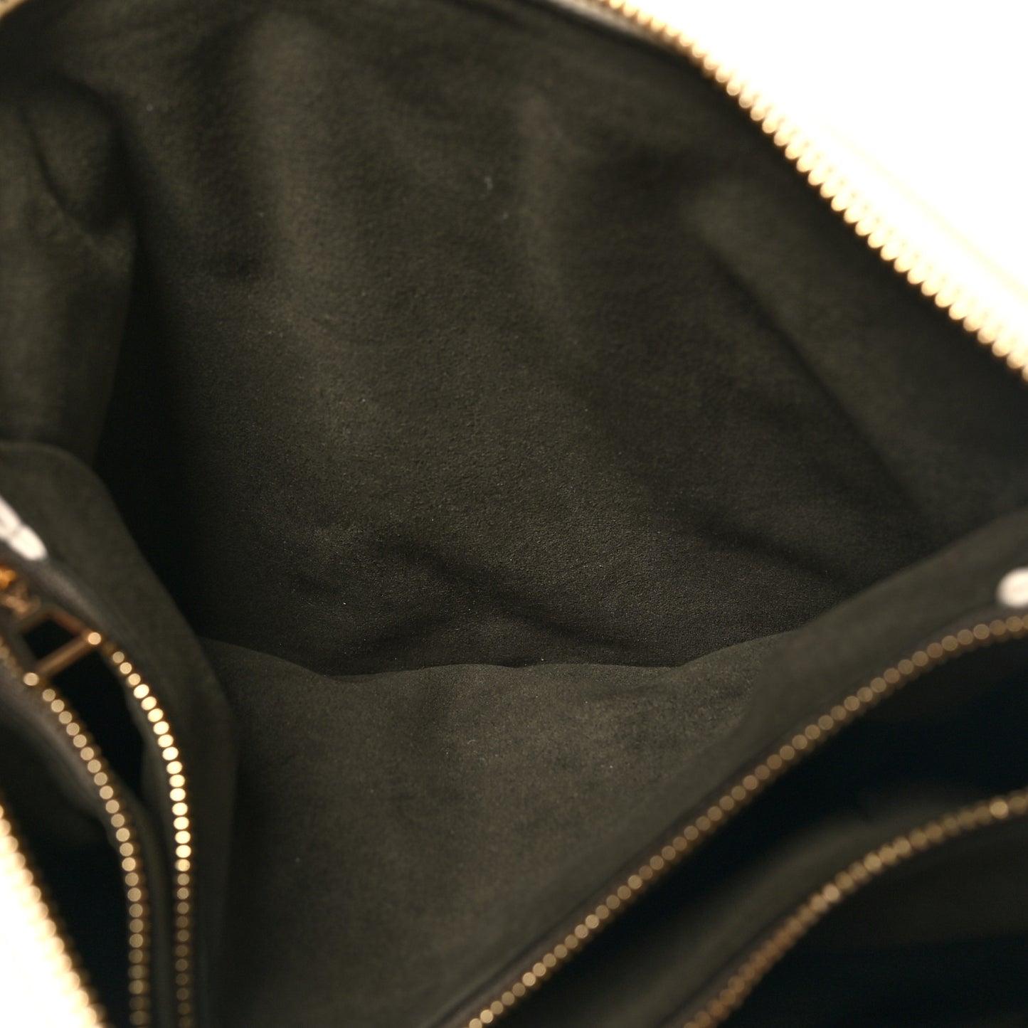 Lambskin Embossed Monogram Coussin PM Cream