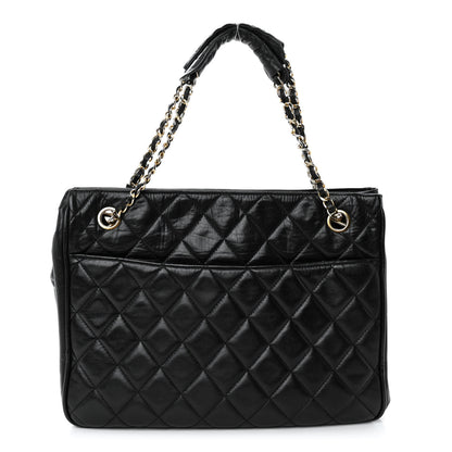 Chanel Lambskin Quilted Shoulder Bag Black 1 of 11