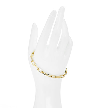 Cartier 18K Yellow Gold Santos de Cartier Link Chain Bracelet 2 of 4