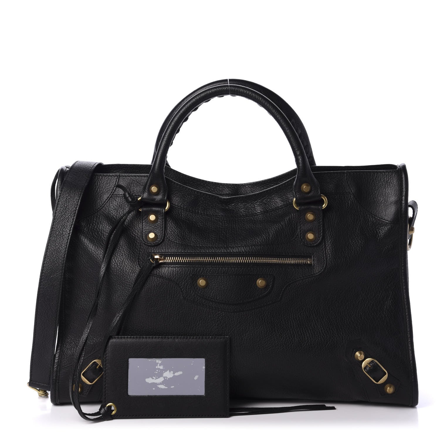 Balenciaga Agneau Classic Gold Hardware City Black 1 of 11