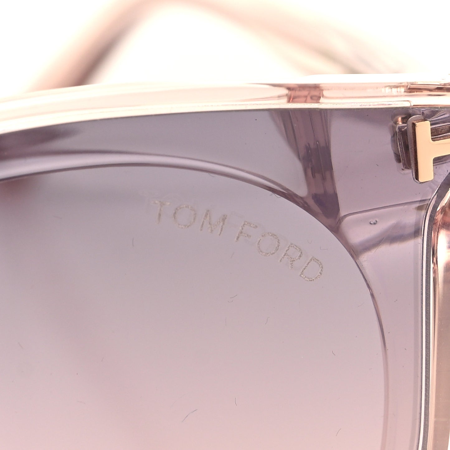 Acetate Round Eye Sunglasses TF807-K Pink