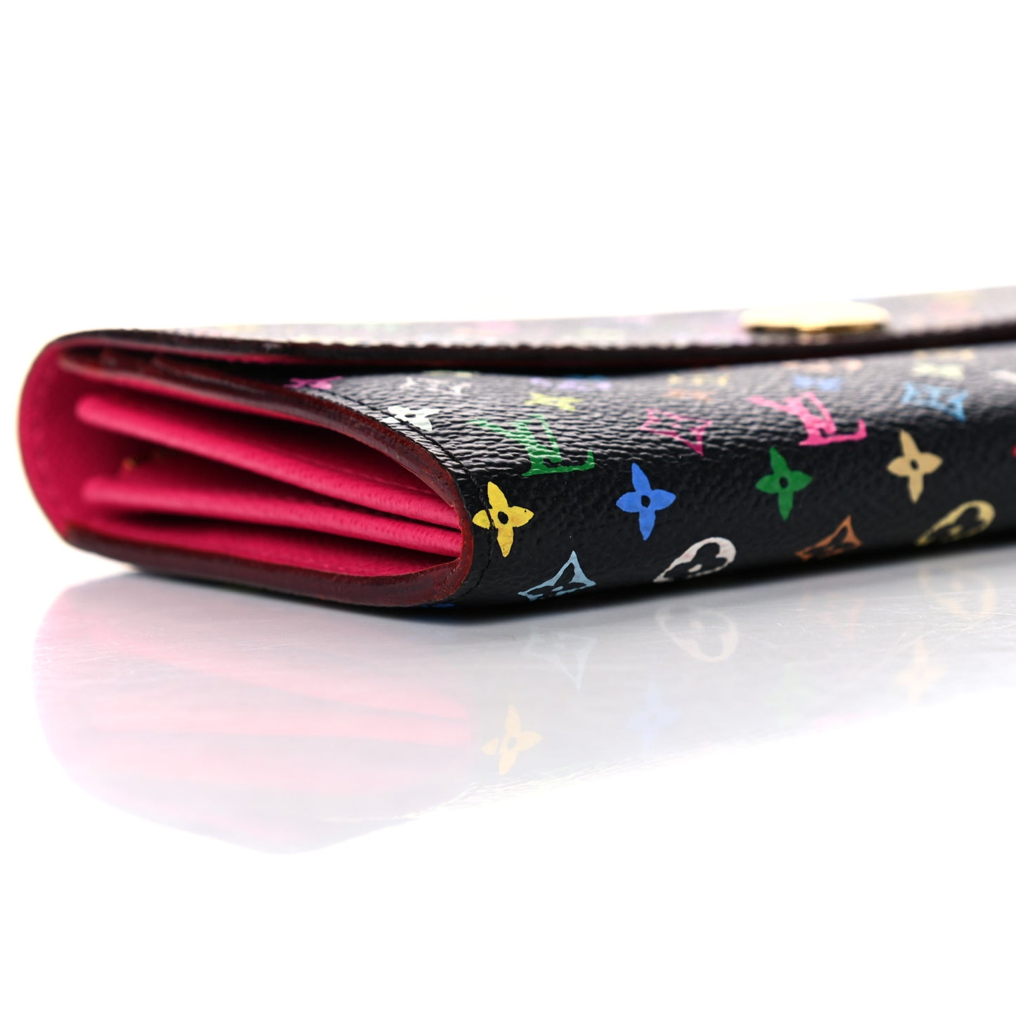 Monogram Multicolor Sarah Wallet Black Grenade