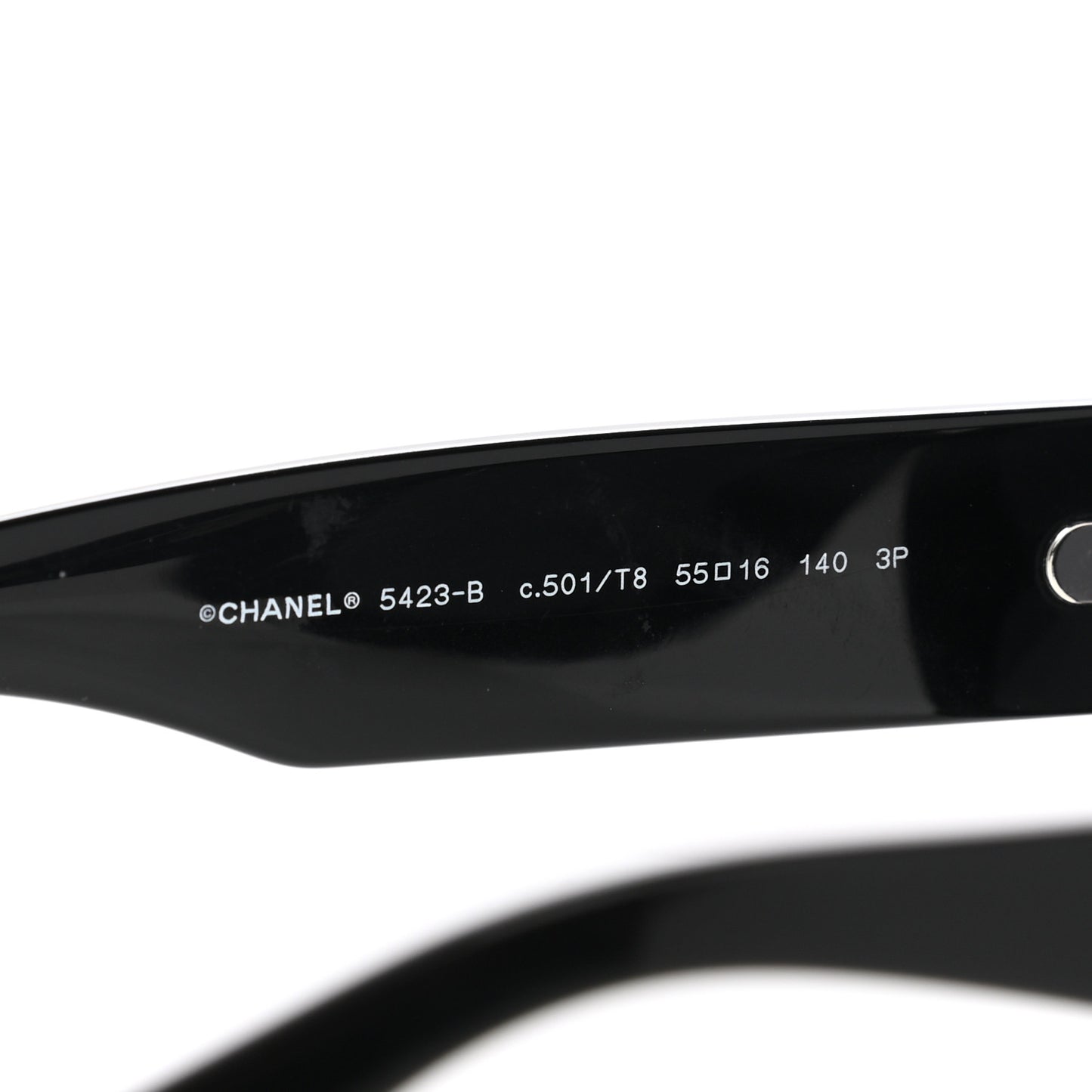 Resin Polarized Sunglasses 5423-B Black