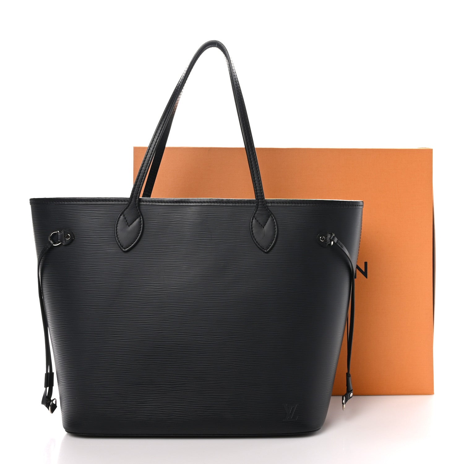 Louis Vuitton Epi Neverfull MM Black 10 of 10