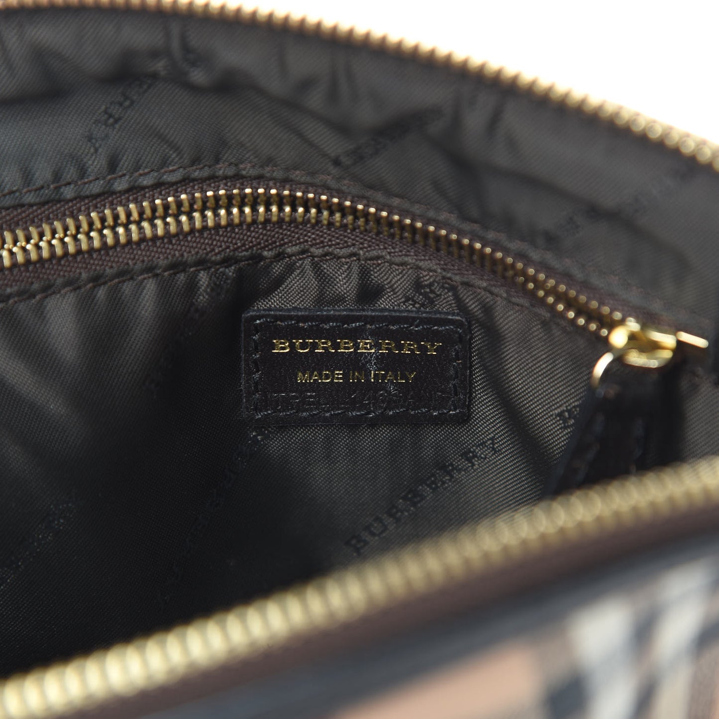 Haymarket Check Mini Orchard Crossbody Chocolate