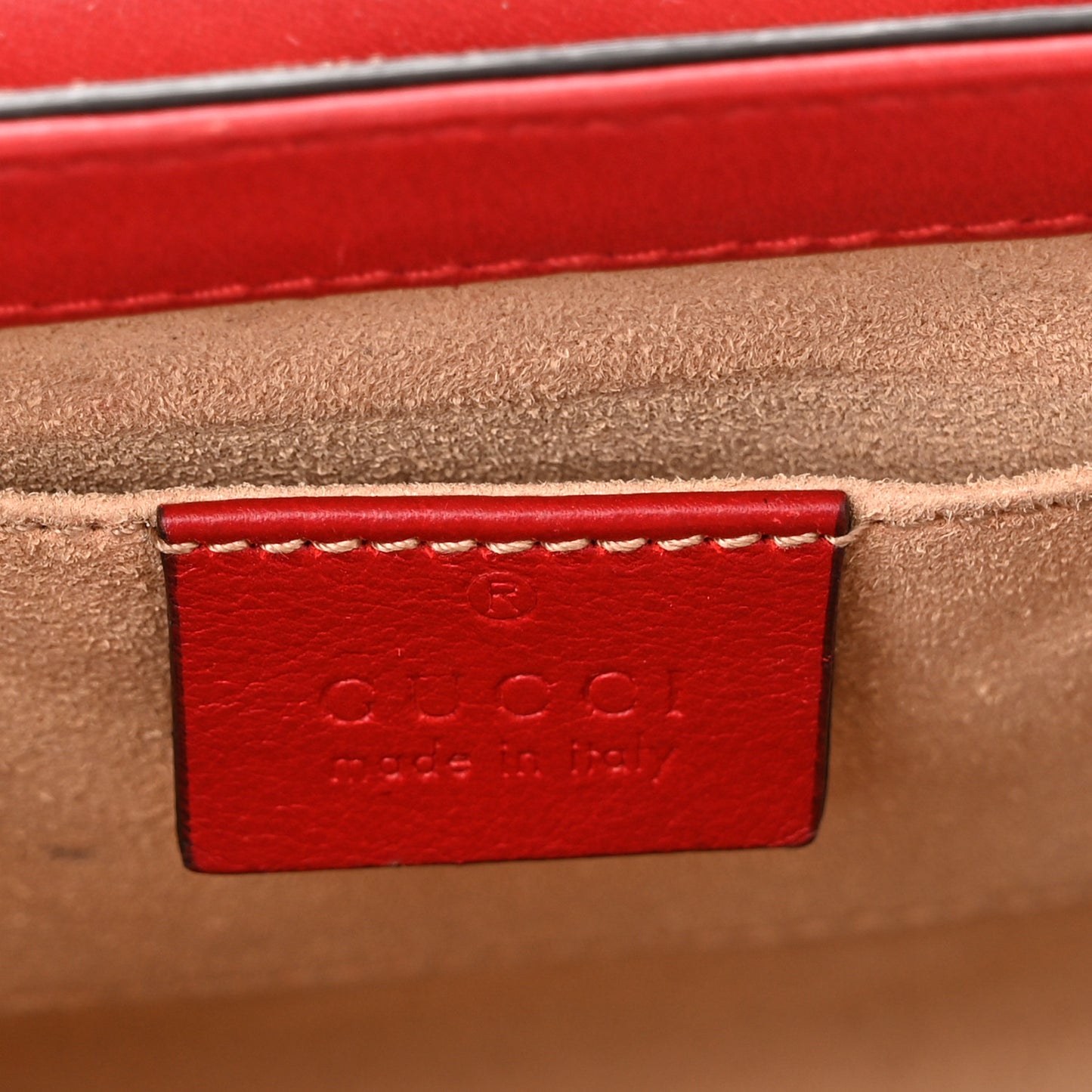 GG Supreme Monogram Moon Calfskin Small Padlock Shoulder Bag Beige Blue Hibiscus Red Mystic White