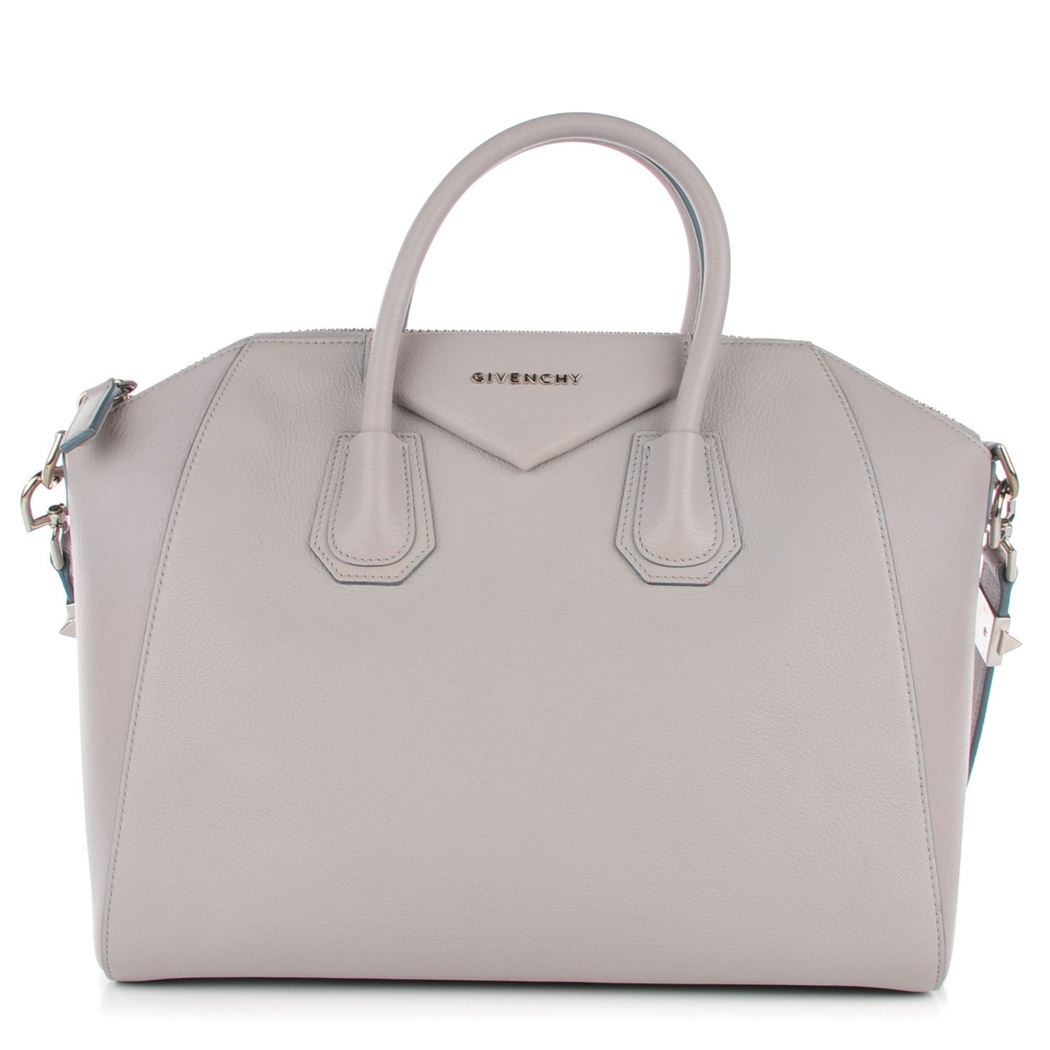 Givenchy Sugar Goatskin Medium Antigona Pearl Grey 1 of 7