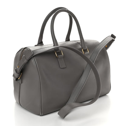 Saint Laurent Lambskin Toy Classic Duffle 6 Earth 3 of 11