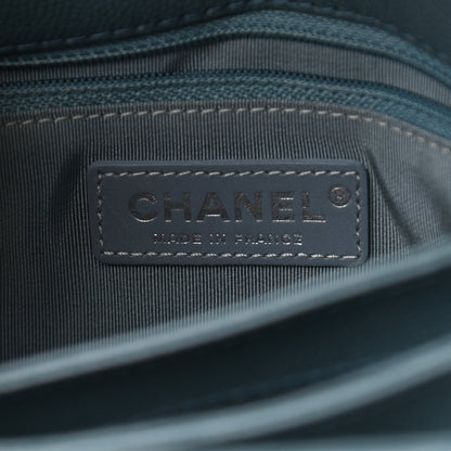 Chanel Caviar Quilted Medium Urban Companion Flap Blue 6 of 11