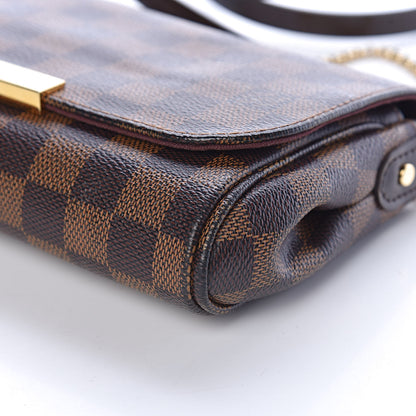 Louis Vuitton Damier Ebene Favorite PM 6 of 9
