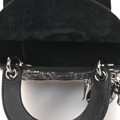 Christian Dior Lambskin Cannage Lucky Star Studded Mini Lady Dior Black Black 5 of 12