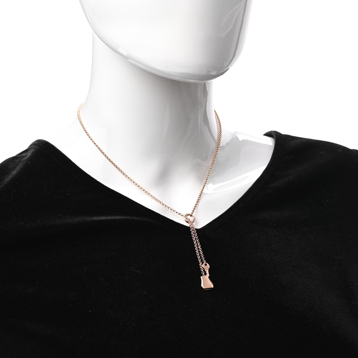 18K Rose Gold PM Kelly Clochette Necklace