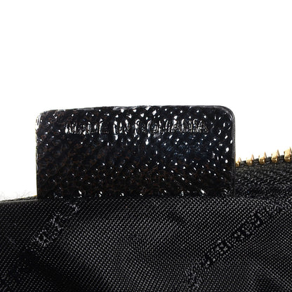 Burberry London Leather Peyton Crossbody Clutch Bag Black 8 of 9