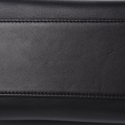 Fendi Nappa Mini Peekaboo Iconic Satchel Black 11 of 11