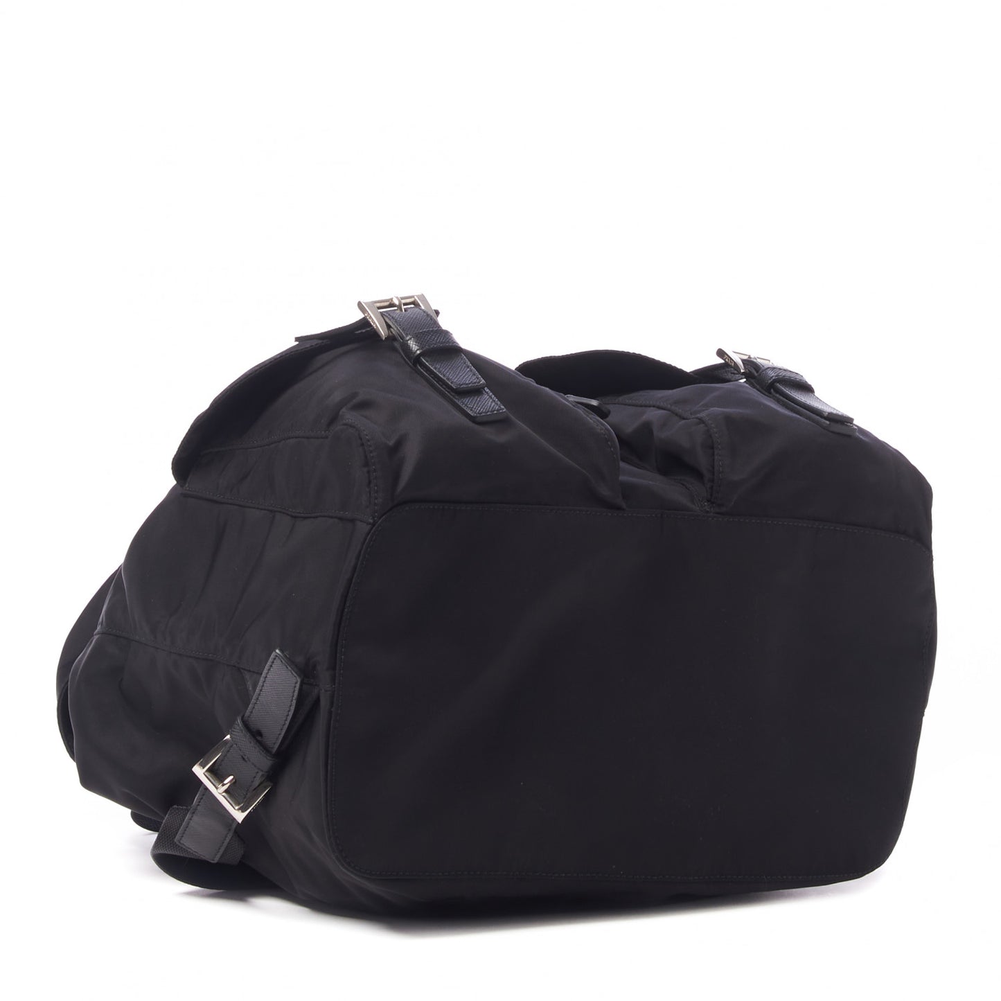 Nylon Vela Medium Backpack Black