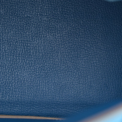 Hermes Epsom Candy Birkin 35 Celeste Mykonos 13 of 13